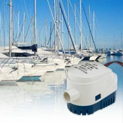 BeMatik - Pompe électrique De Cale à Eau 4100 L/h 12VDC 3A Avec Interrupteur -Promos Pompe Boutique 32534444 4