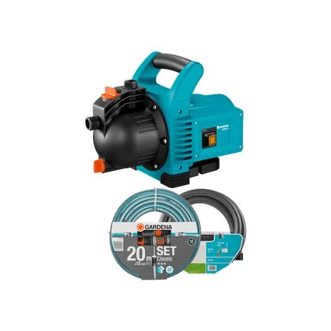 GARDENA Kit Pompe D'arrosage De Surface 3000/4 (1717-20). 3 GARDENA Kit Pompe D'arrosage De Surface 3000/4 (1717-20).