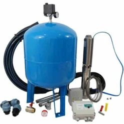 POMPE&MOTEUR Kit Forage Complet Avec Pompe 4'' 230v 2.2kw Coffret De Gestion Et Access.