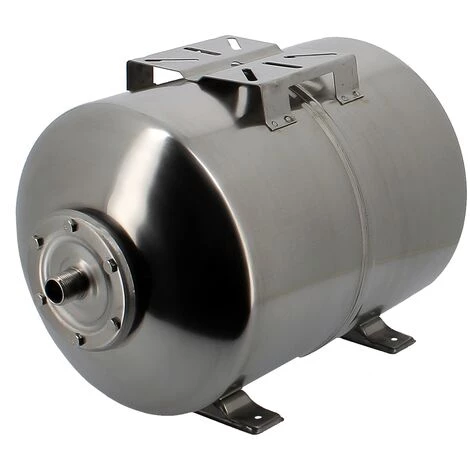 GT MARKET Réservoir Pression à Vessie Horizontal En Inox - 100 Litres 3 GT MARKET Réservoir Pression à Vessie Horizontal En Inox - 100 Litres