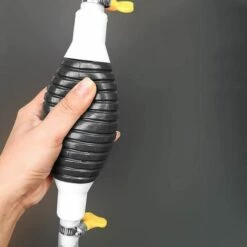 DEVENIRRICHE Lezed Pompe à Main Pompe De Transfert Pompe à Carburant Conduite De Carburant Pompe D'aspiration Pour Essence Pompe De Transfert De Carburant Pour Carburants Pompe De Secours Pompe De Transfert Pour Bateau Voiture Véhicule Diesel Essence Huile Eau (1,5 M) -Promos Pompe Boutique 34749707 3