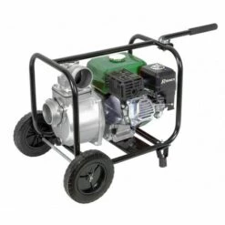 RIBIMEX Motopompe 33m3/h, 212cc 7HP 4 Temps, Sur Roues