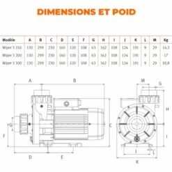 WIPER3 150M ESPA BOMBA PISCINA / SPA / FUENTES Y JUEGOS DE AGUA -Promos Pompe Boutique 36735843 3
