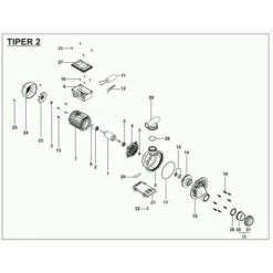 ESPA Bomba Spa Spa O Piscina Pequeña TIPER2 125M 1,25HP 22m3 / H -Promos Pompe Boutique 36767067 4