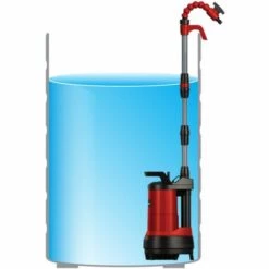 Einhell Pompe D’évacuation D’eau Claire Sans Fil GE-PP 18 RB Li-Solo Power X-Change (18 V, Max. 2 Bar, Débit Max. 3000 L/h, Boîtier De Batterie Flexible) Livré Sans Batterie Ni Chargeur -Promos Pompe Boutique 36889418 4