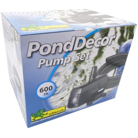 Ubbink Kit De Pompe Pour Sujets Cracheurs "SoArte" Noir 4 Ubbink Kit De Pompe Pour Sujets Cracheurs "SoArte" Noir – Image 2