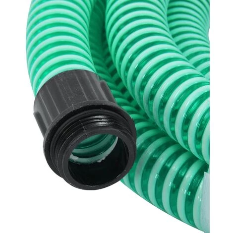 VidaXL Tuyau D'aspiration Avec Raccords En Laiton 4 M 25 Mm Vert - Vert 5 VidaXL Tuyau D'aspiration Avec Raccords En Laiton 4 M 25 Mm Vert - Vert – Image 3