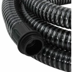 VidaXL Tuyau D'aspiration Avec Raccords En Laiton 20 M 25 Mm Noir - Noir -Promos Pompe Boutique 37781870 4