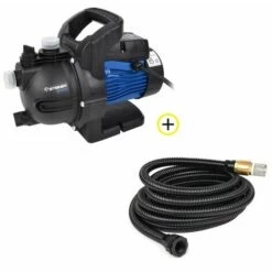 Pompe De Surface 800W + Kit D'aspiration 7m Ø25mm Crépine Laiton STEINER