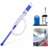 THSINDE Pompe De Transfert, Tuyau D'aspiration Du Réservoir D'essence Pompe De Bassin De Réservoir De Poissons Avec Tube D'aspiration Bleu 58cm -Promos Pompe Boutique 42689748 1