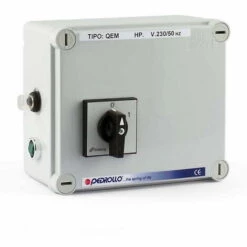 Pedrollo Boitier De Démarrage Pour Pompes Immergées 4" QEM 100 Monophasé 1HP Condensateur