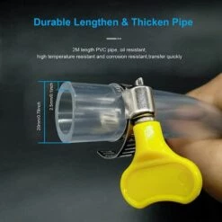 ALMI Pompe De Transfert Pompe De Transfert De Carburant Manuelle Tuyau à Essence En Caoutchouc Portable Gasoline Siphon Hose Pump Pour Diesel Huile Liquide Réservoir (2M) 9 ALMI Pompe De Transfert Pompe De Transfert De Carburant Manuelle Tuyau à Essence En Caoutchouc Portable Gasoline Siphon Hose Pump Pour Diesel Huile Liquide Réservoir (2M) -Promos Pompe Boutique 43142359 3