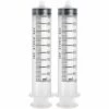 VERSAILLESFR 2PCS 100ml Plastique Seringue, En Plastique Réutilisable Seringue A Huile Seringue D'alimentation Pour Vider Les Bocaux De Liquide -Versailles -Promos Pompe Boutique 46050537 1