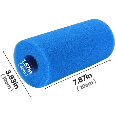 Filtre De Piscine En Mousse, Filtre éponge, Éponge Filtrante, Filtre Éponge Cartouche Réutilisables Et Lavables, Pour Spa, Piscine, Jacuzzi 20*10*4cm Fontainebleau 2Pcs Bleu 4 Filtre De Piscine En Mousse, Filtre éponge, Éponge Filtrante, Filtre Éponge Cartouche Réutilisables Et Lavables, Pour Spa, Piscine, Jacuzzi 20*10*4cm Fontainebleau 2Pcs Bleu – Image 2