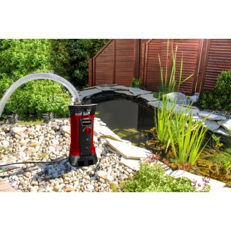 Einhell Pompe D’évacuation Pour Eaux Chargées Aquasensor GE-DP 6935 A ECO (690 W, Hauteur De Refoulement Max : 9 M, Technologie Aqua Sensor, Carter En PVC Résistant Aux Chocs) 4 Einhell Pompe D’évacuation Pour Eaux Chargées Aquasensor GE-DP 6935 A ECO (690 W, Hauteur De Refoulement Max : 9 M, Technologie Aqua Sensor, Carter En PVC Résistant Aux Chocs) – Image 2