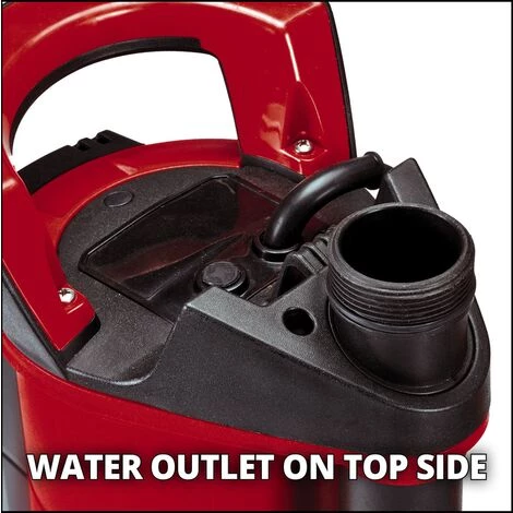 Einhell Pompe D’évacuation Pour Eaux Chargées Aquasensor GE-DP 6935 A ECO (690 W, Hauteur De Refoulement Max : 9 M, Technologie Aqua Sensor, Carter En PVC Résistant Aux Chocs) 6 Einhell Pompe D’évacuation Pour Eaux Chargées Aquasensor GE-DP 6935 A ECO (690 W, Hauteur De Refoulement Max : 9 M, Technologie Aqua Sensor, Carter En PVC Résistant Aux Chocs) – Image 4