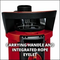 Einhell Pompe D’évacuation Pour Eaux Chargées Aquasensor GE-DP 6935 A ECO (690 W, Hauteur De Refoulement Max : 9 M, Technologie Aqua Sensor, Carter En PVC Résistant Aux Chocs) 11 Einhell Pompe D’évacuation Pour Eaux Chargées Aquasensor GE-DP 6935 A ECO (690 W, Hauteur De Refoulement Max : 9 M, Technologie Aqua Sensor, Carter En PVC Résistant Aux Chocs) -Promos Pompe Boutique 48015240 5