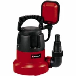 Einhell Pompe D'évacuation Eaux Claires GC-SP 3580 LL (350 W, Hauteur De Refoulement 7,5 M, Câble D‘alimentation 10 M, Corps En PVC, Poignée De Transport)
