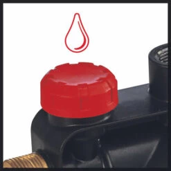 Einhell Pompe D'arrosage GC-GP 1250 N (1200 W, Indicateur Du Niveau D'eau, Protection Contre Le Gel Grâce Au Bouchon De Purge) -Promos Pompe Boutique 48015247 5