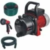 Einhell Kit Pompe D'arrosage GC-GP 6538 Set/I (650 W, Interrupteur Marche/arrêt, Bouchons De Remplissage Et De Purge, Avec Tuyau D’aspiration De 4 M, Tuyau D’arrosage De 20 M + Pistolet Pulvérisateur) -Promos Pompe Boutique 48015248 1
