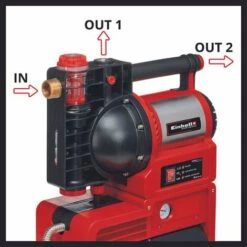 Einhell Groupe De Surpression GE-WW 1246 N FS (1 200 W, Capteur De Débit Avec Indicateur LED, Indicateur D’encrassement/d’aspiration/de Niveau D’eau, Protection Contre La Marche à Vide) -Promos Pompe Boutique 48015276 5