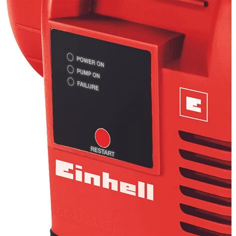 Einhell Pompe D'arrosage Automatique GC-AW 9036 (900 W, Pression 4,3 Bar, Débit 3600 L/h, Préfiltre, Clapet Anti-retour, Interrupteur De Débit Automatique Avec Indicateur LED) 4 Einhell Pompe D'arrosage Automatique GC-AW 9036 (900 W, Pression 4,3 Bar, Débit 3600 L/h, Préfiltre, Clapet Anti-retour, Interrupteur De Débit Automatique Avec Indicateur LED) – Image 2