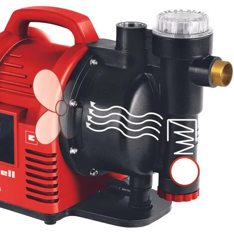 Einhell Pompe D'arrosage Automatique GC-AW 9036 (900 W, Pression 4,3 Bar, Débit 3600 L/h, Préfiltre, Clapet Anti-retour, Interrupteur De Débit Automatique Avec Indicateur LED) 7 Einhell Pompe D'arrosage Automatique GC-AW 9036 (900 W, Pression 4,3 Bar, Débit 3600 L/h, Préfiltre, Clapet Anti-retour, Interrupteur De Débit Automatique Avec Indicateur LED) – Image 5