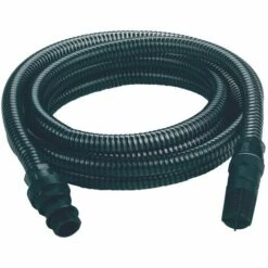 Einhell Tuyau D'aspiration Noir 7 Mètres Avec Embouts En PVC