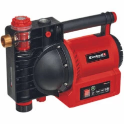 Einhell Pompe D’arrosage GE-GP 1145 ECO (1100 W, Indicateur De Niveau D’eau/d’encrassement/d’aspiration, Bouchon De Remplissage, Pré-filtre Avec Clapet Anti-retour, Avec Adaptateur)