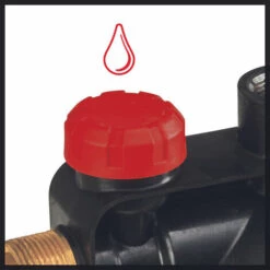 Einhell Pompe D'arrosage GC-GP 1045 (1050 W, Indicateur Du Niveau D'eau, Grande Ouverture De Remplissage D'eau, Protection Thermique, Protection Contre Le Gel Grâce Au Bouchon De Purge) -Promos Pompe Boutique 48015326 5