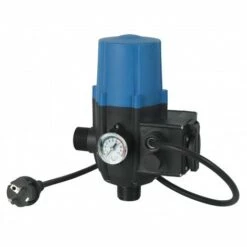 RIBIMEX Regulateur électronique AQUACONTROL PRO Avec Manomètre Et Prise Elect