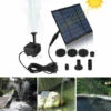 SUPERSELLER Pompe Solaire Mini Pompe De Fontaine Solaire Kit De Panneau D'alimentation De Pompe à Eau Solaire Pompe à Eau De Panneau Solaire Pour Piscine De Jardin, Noir - Noir 1 SUPERSELLER Pompe Solaire Mini Pompe De Fontaine Solaire Kit De Panneau D'alimentation De Pompe à Eau Solaire Pompe à Eau De Panneau Solaire Pour Piscine De Jardin, Noir - Noir -Promos Pompe Boutique 48931272 1