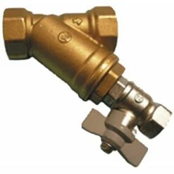 Filtre à Tamis En Y Laiton F3/4 Avec Rinçage - DIFF