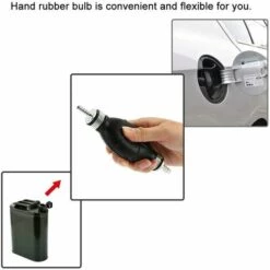 VERSAILLESFR 8mm Poire D'Amorcage Carburant Pompe à Main Inline Bateaux Alliage Gasoil Essence Diesel Pump,Universelle Pump Essence,Huile, Eau,Pompe De Transfert De Carburant,Automobile,Jardin Pompe, Versailles -Promos Pompe Boutique 50932891 4
