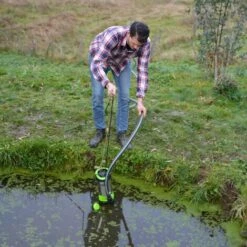 OXEO Pompe Vide Cave 900W Eaux Chargées - Pompe Tout Terrain - Puissante - Eau Sale - Boueuse Sur Des Chantiers - Forte Inondation -Promos Pompe Boutique 51264952 3