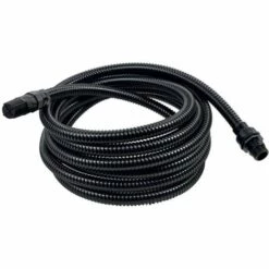 OXEO Tuyau Aspiration Flexible 7 Mètres Pour Pompe à Eau-diamètre 22mm Avec Crépine Et Clapet Anti-retour