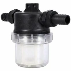 TINOR Pompe À Eau Filtre Filet Arroseur Réglable En Ligne Transparent Maille Tamis Outil D'arrosage Pour Jardinage Pompe À Eau（interface：20mm）