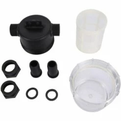 TINOR Pompe À Eau Filtre Filet Arroseur Réglable En Ligne Transparent Maille Tamis Outil D'arrosage Pour Jardinage Pompe À Eau（interface：20mm） -Promos Pompe Boutique 52546950 5