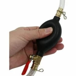 TINOR Portable Pompe De Transfert De Carburant Manuel - Pompe Manuelle Transfert Carburant Voiture Portative De Tuyau D'Aspiration Siphon De Pompe à Eau/essence Avec Pompe De Transfert De Carburant (2M) -Promos Pompe Boutique 52978030 3