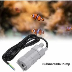 TINOR Pompe Submersible, DC 12V Pompe à Eau Haut Débit, Pompe Immergee, Pompe à Eau Douce, Pompe Pour Bateau Pour Ccamping-car, Bassin, Aquarium, Douche, Jardin, 840L/H -Promos Pompe Boutique 52978035 3