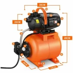 Surpresseur Automatique TOPSHAK TS-WP3 800W 3600L/h -Promos Pompe Boutique 53334288 3