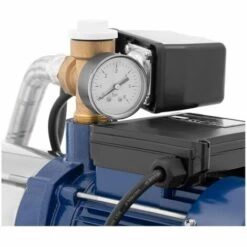 HILLVERT Pompe À Eau Pompe De Jardin Pompe Autoamorçante 1 200 W 5,9 M³/h 24 L - Argent -Promos Pompe Boutique 53952333 2