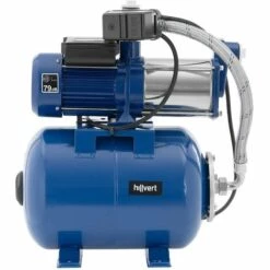 HILLVERT Pompe À Eau Pompe De Jardin Pompe Autoamorçante 1 200 W 5,9 M³/h 24 L - Argent -Promos Pompe Boutique 53952333 4