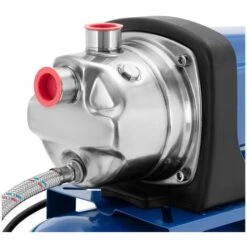 HILLVERT Pompe À Eau Pompe De Jardin Pompe Autoamorçante 1 000 W 3,5 M³/h 19 L - Crème, Argent -Promos Pompe Boutique 53952334 3