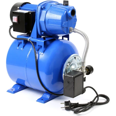 WILTEC XPOtool Station Eau Domestique Débit 3000l/h 800W Surpresseur Pressostat Manomètre Réservoir Pompe De Jardin 4 WILTEC XPOtool Station Eau Domestique Débit 3000l/h 800W Surpresseur Pressostat Manomètre Réservoir Pompe De Jardin – Image 2
