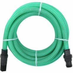 TRUE DEAL Tuyau D'aspiration Avec Raccords En PVC 4 M 22 Mm Vert