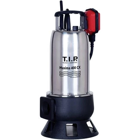 T.I.P. Maxima 24000 Pompe De Relevage - Rouge / Noir / Acier Inox 3 T.I.P. Maxima 24000 Pompe De Relevage - Rouge / Noir / Acier Inox