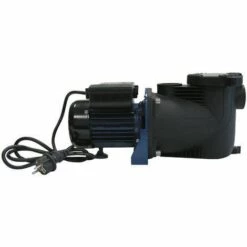Aqualux Pompe Filtration Piscine - Modèle 1/3 - Débit Max 8.4 M³/h - Avec Préfiltre Intégré - Couvercle Quick Lock Sans Vis - EDG 100517 (à Utiliser Avec Un Filtre à Sable Ou à Cartouche) - Noir