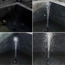 THSINDE Pompe à Eau Solaire Sans Brosse Pour Bassin Pompe à Eau Solaire Pour Fontaine Avec Panneau Solaire 9V 2.5W 200L / H. -Promos Pompe Boutique 54712243 3