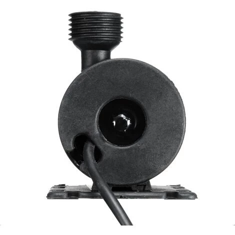 LRISHOM DC12V 5M 800L/H Pompe Submersible Haute Performance à Faible Bruit Buse 4 Points Pompe à Courant Continu Sans Balai, Câble 50 Cm 6 LRISHOM DC12V 5M 800L/H Pompe Submersible Haute Performance à Faible Bruit Buse 4 Points Pompe à Courant Continu Sans Balai, Câble 50 Cm – Image 4